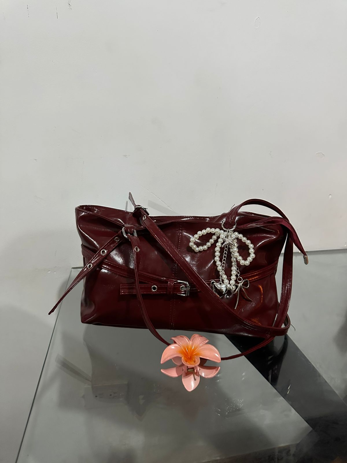 Bolso Vassoio Vinotinto